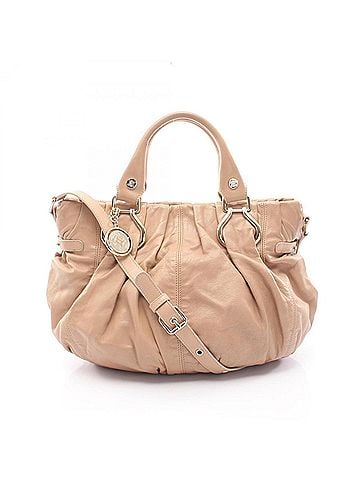 Céline Celine Pillow Small 2-way Handbag, Leather, Women's, Beige (view 1)