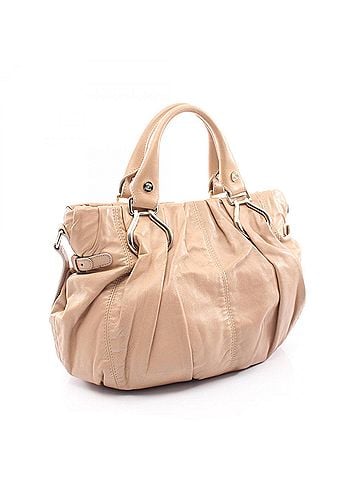 Céline Celine Pillow Small 2-way Handbag, Leather, Women's, Beige (view 2)