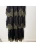 MARCHESA notte 100% Polyester Solid Black Gold Cocktail Dress Size 6 - photo 6