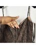 MARCHESA notte 100% Polyester Solid Black Gold Cocktail Dress Size 6 - photo 9