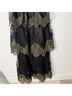 MARCHESA notte 100% Polyester Solid Black Gold Cocktail Dress Size 6 - photo 5