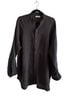 Natural Life 100% Cotton Gray Button-Down Shirt Size M - photo 1