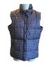 Lands' End 100% Polyester 100% Nylon 80% Dri-release 20% Felt Plaid Purple White Green Vest Size S - photo 1