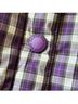 Lands' End 100% Polyester 100% Nylon 80% Dri-release 20% Felt Plaid Purple White Green Vest Size S - photo 6
