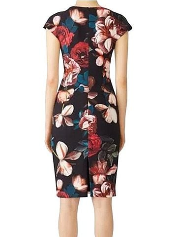 Black Halo Greyson Cocktail Dress (view 2)
