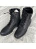 AQUATALIA 100% Leather Black Boots Size 7 - photo 3