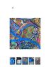 Diane Freis 100% Polyester Paisley Pink Blue Long Sleeve Blouse Size L - photo 6