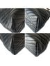 Tory Burch 100% Leather Chevron-herringbone Black Gold Leather Tote One size - photo 9