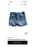Driftwood Blue Denim Shorts Size 27 waist - photo 7