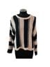 Billabong 100% Cotton Stripes Black White Pullover Sweater Size S - photo 1