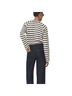 Mango 100% Cotton Stripes Black White Long Sleeve T-Shirt Size S - photo 2