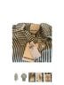 Industry 100% Rayon Stripes White Gray Button-Down Shirt Size XL - photo 2