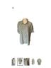 Industry 100% Rayon Stripes White Gray Button-Down Shirt Size XL - photo 5