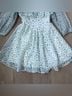 Marc Floral Blue White Casual Dress Size S - photo 4
