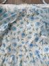 Marc Floral Blue White Casual Dress Size S - photo 8