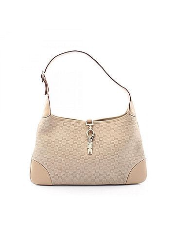 Gucci Gucci Kandinsky G-logo embossed shoulder bag/handbag, suede leather, women's, beige, 001 4057 (view 1)