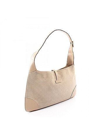 Gucci Gucci Kandinsky G-logo embossed shoulder bag/handbag, suede leather, women's, beige, 001 4057 (view 2)