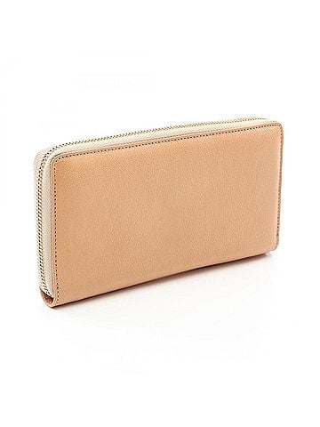 Gucci Gucci GUCCI Tassel Round Long Wallet, Leather, Women's, Beige, 261393 (view 2)