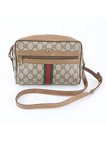 Gucci Vintage Gucci GG Supreme Sherry Line Leather Shoulder Bag, Crossbody Bag for Women (view 1)