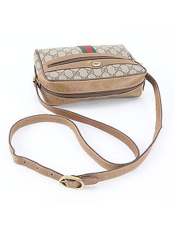 Gucci Vintage Gucci GG Supreme Sherry Line Leather Shoulder Bag, Crossbody Bag for Women (view 2)