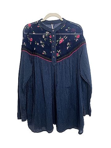 Free People Long Sleeve Button-Down Shirt (view 1)