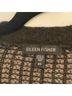 Eileen Fisher Solid Black Gray Cardigan Size S - photo 3