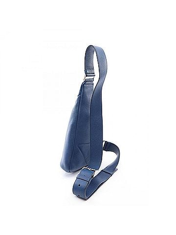 Prada Prada VITELLO DAINO Waist Bag/Body Bag/Handbag, Leather, Men's, Blue, 2VZ098 (view 2)
