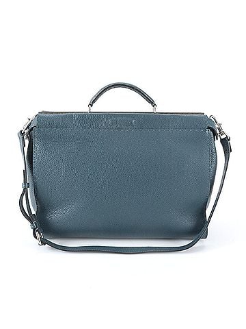 Fendi Excellent condition Fendi Selleria Peekaboo leather 2-way handbag/shoulder bag for men. (view 1)