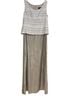 Xscape Stripes Multi Color Tan Cocktail Dress Size 12 (petite) - photo 3