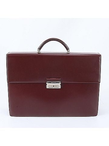 Salvatore Ferragamo Salvatore Ferragamo Leather Handbag Briefcase Tote Bag for Men (view 1)