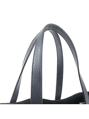 Gucci Excellent condition Gucci GG nylon 211525 leather tote bag/handbag/shoulder bag, black, men's. (view 2)