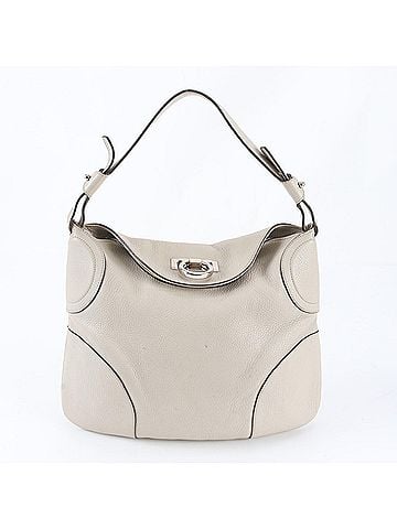 Salvatore Ferragamo Excellent condition Salvatore Ferragamo Gancini leather shoulder bag/handbag for women. (view 1)