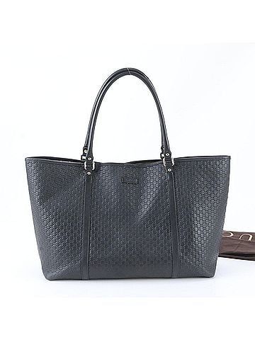 Gucci Excellent condition Gucci GG Micro Guccissima 449648 Leather Tote Bag Handbag Shoulder for Men (view 1)