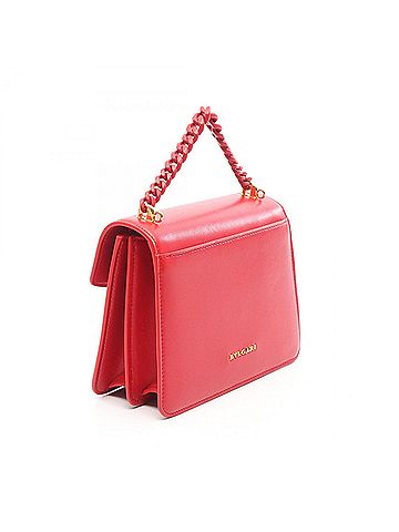 Bvlgari Bulgari BVLGARI Serpenti Forever 2-Way Handbag, Leather, Women's, Red (view 2)