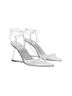 Good American Silver Wedges Size 5 - photo 1