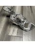 Good American Silver Wedges Size 5 - photo 5