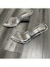 Good American Silver Wedges Size 5 - photo 6