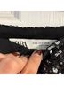Zara Black Silver Track Pants Size M - photo 3