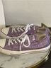 Converse 100% Canvas Solid Purple Sneakers Size 9 - photo 8