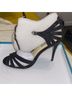 Blue by Betsey Johnson Black Heels Size 9 - photo 5