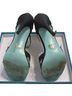Blue by Betsey Johnson Black Heels Size 9 - photo 2