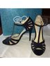Blue by Betsey Johnson Black Heels Size 9 - photo 9