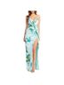 Katie May 100% Polyester Floral Blue Cocktail Dress Size 2X - photo 1