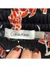 Calvin Klein Floral Black Red Casual Pants Size 8 - photo 3