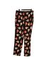 Calvin Klein Floral Black Red Casual Pants Size 8 - photo 1
