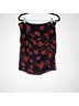 IRO 50% Rayon 36% Silk 14% Metallic Fiber 100% Polyester Floral Black Red Skort Size 8 - photo 4