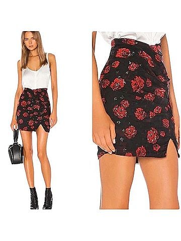 IRO Bootable Roses Skort (view 1)