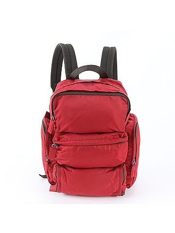 Prada Excellent condition Prada Tessuto nylon and leather backpack/handbag for men. (view 1)