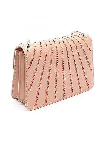 Bvlgari Bulgari BVLGARI Serpenti Forever Leather Cut Shoulder Bag Handbag Women's Pink Orange (view 2)