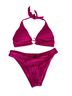 Becca Pink Two Piece Swimsuit Size S - photo 1
